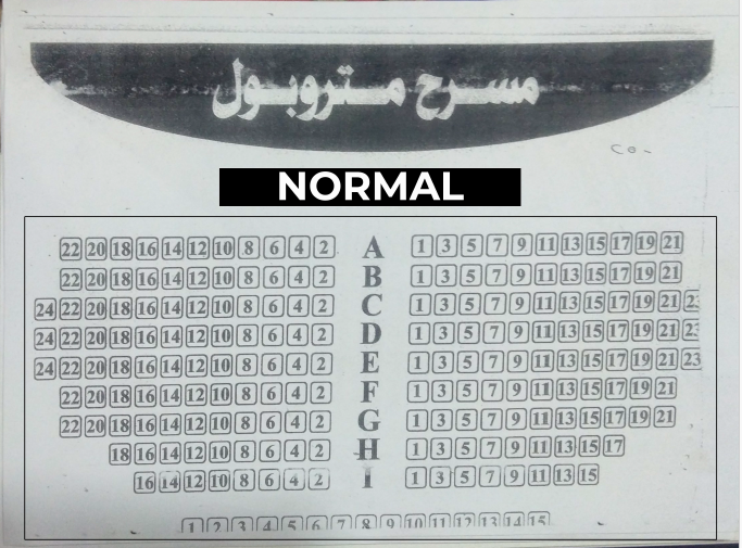 خريطة مسرح متروبول