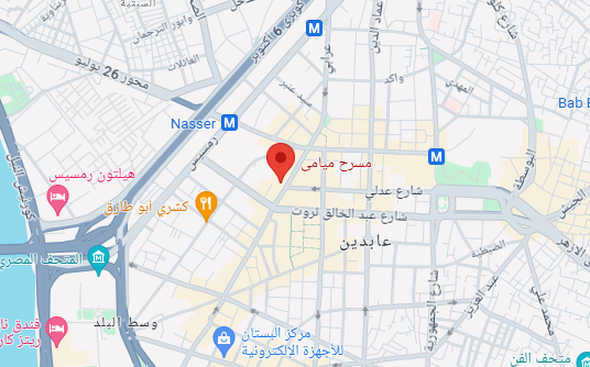 خريطة مسرح ميامي